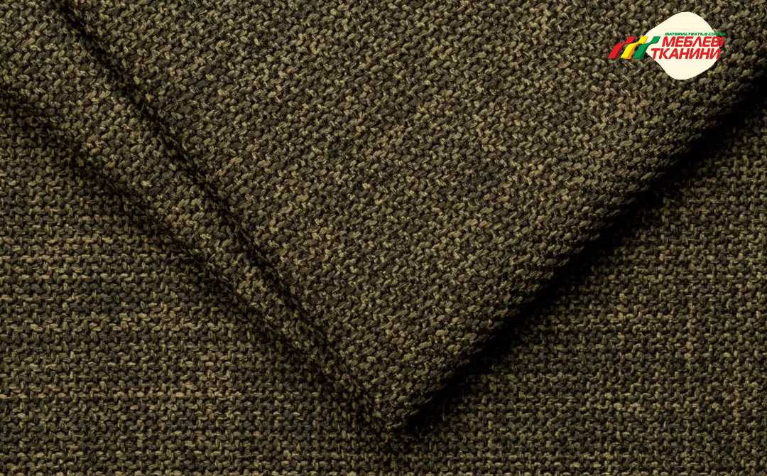 Рогожка коричневого кольору Martin 10 для обивки або перетяжки м'яких меблів